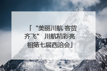 “美丽川航 客货齐飞” 川航精彩亮相第七届西洽会