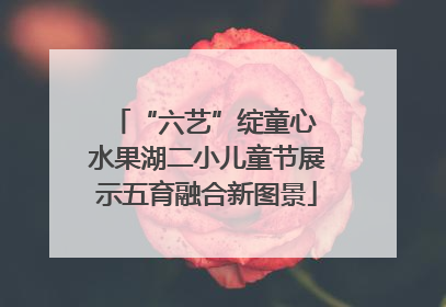 “六艺”绽童心 水果湖二小儿童节展示五育融合新图景