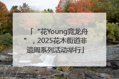 “花Young竞龙舟”，2025花木街道非遗周系列活动举行