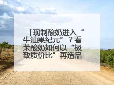 现制酸奶进入“牛油果纪元”？看茉酸奶如何以“极致质价比”再造品类天花板
