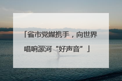 省市党媒携手，向世界唱响漯河“好声音”