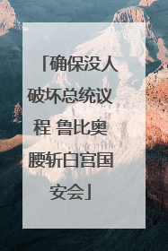 确保没人破坏总统议程 鲁比奥腰斩白宫国安会