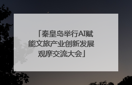 秦皇岛举行AI赋能文旅产业创新发展观摩交流大会