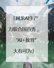 网龙AI生产力联合国首秀，“AI+教育”大有可为