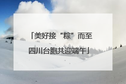 美好接“粽”而至 四川台胞共迎端午