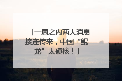 一周之内两大消息接连传来，中国“鲲龙”太硬核！