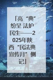 亮“典”纷呈 法护民生——2025年陕西“民法典宣传月”侧记