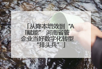 从降本增效到“AI赋能” 河南省管企业当好数字化转型“排头兵”