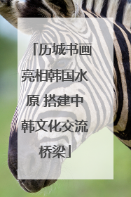 历城书画亮相韩国水原 搭建中韩文化交流桥梁