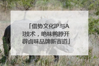 借势文化IP与AI技术，绝味鸭脖开辟卤味品牌新赛道