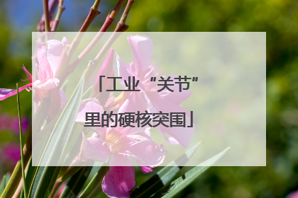 工业“关节”里的硬核突围