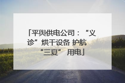平舆供电公司：“义诊”烘干设备 护航 “三夏” 用电