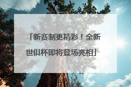 新赛制更精彩！全新世俱杯即将登场亮相
