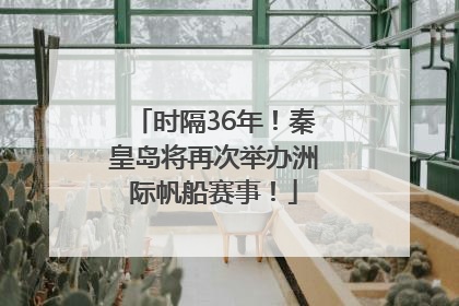时隔36年！秦皇岛将再次举办洲际帆船赛事！