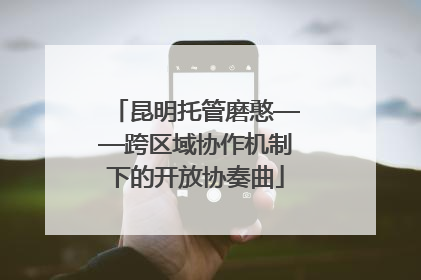 昆明托管磨憨——跨区域协作机制下的开放协奏曲