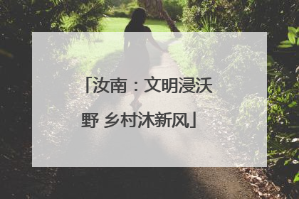 汝南：文明浸沃野 乡村沐新风
