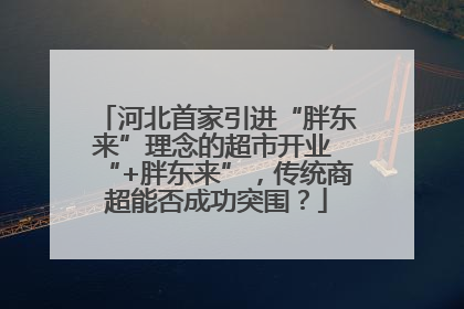 河北首家引进“胖东来”理念的超市开业 “+胖东来”，传统商超能否成功突围？