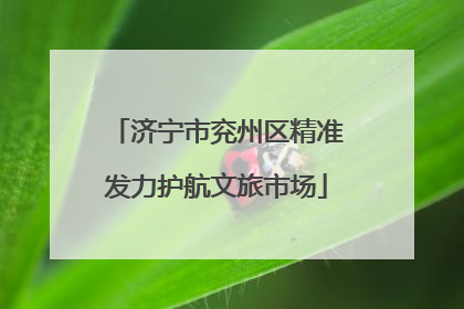 济宁市兖州区精准发力护航文旅市场