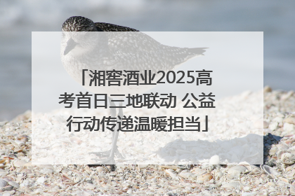 湘窖酒业2025高考首日三地联动 公益行动传递温暖担当