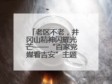 老区不老，井冈山精神闪耀光芒——“百家党媒看吉安”主题采访活动侧记