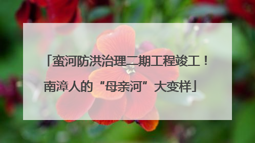 蛮河防洪治理二期工程竣工！南漳人的“母亲河”大变样