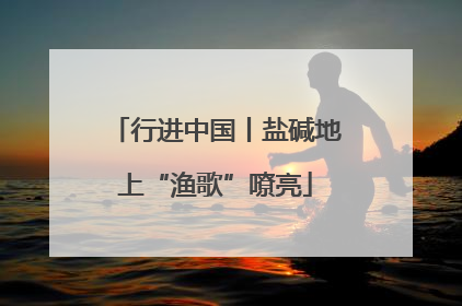 行进中国丨盐碱地上“渔歌”嘹亮