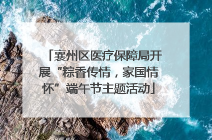 襄州区医疗保障局开展“粽香传情，家国情怀”端午节主题活动