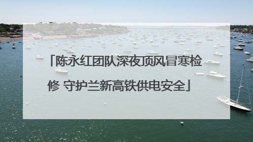 陈永红团队深夜顶风冒寒检修 守护兰新高铁供电安全