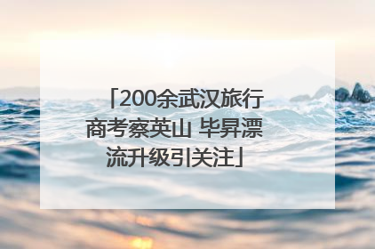 200余武汉旅行商考察英山 毕昇漂流升级引关注