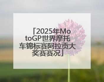 2025年MotoGP世界摩托车锦标赛阿拉贡大奖赛赛况