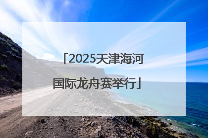 2025天津海河国际龙舟赛举行