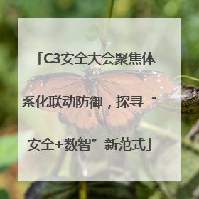 C3安全大会聚焦体系化联动防御，探寻“安全+数智”新范式